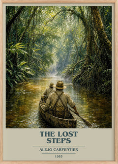 The Lost Steps Book Cover Poster by Alejo Carpentier