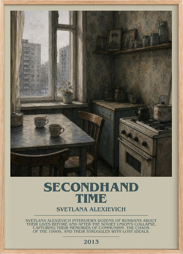 Secondhand Time Bookish Wall Art by Svetlana Alexievich