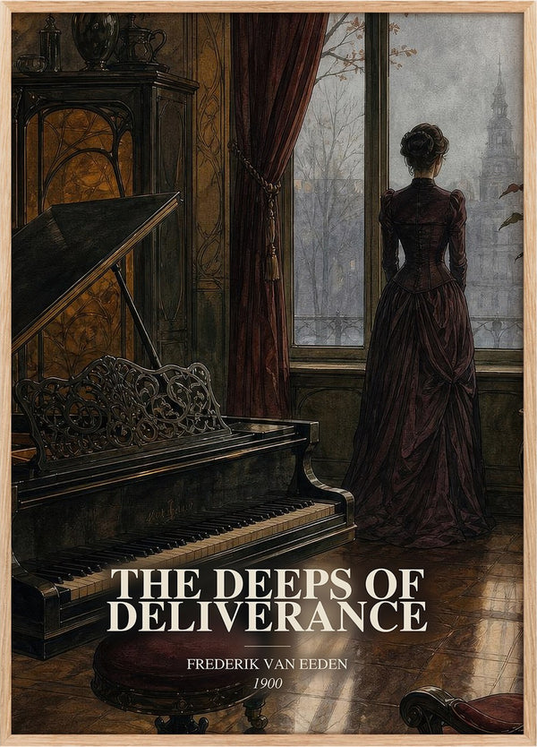 Deeps of Deliverance Book Watercolour Illustration by F. Eeden
