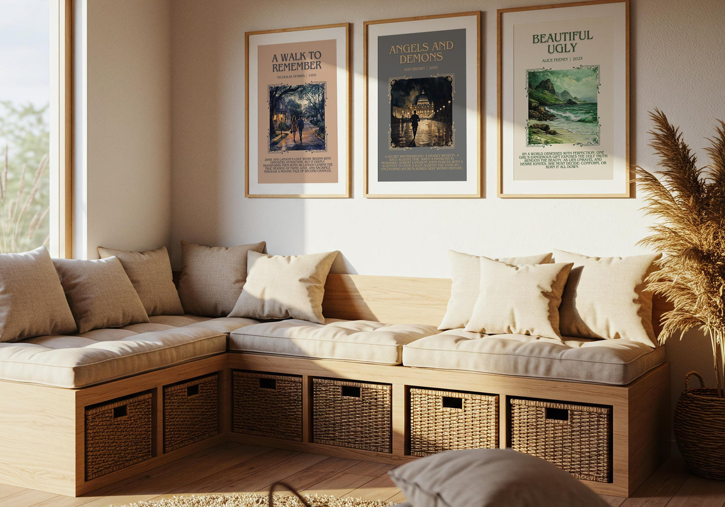 A Walk To Remember by Nicholas Sparks Descriptive, High Quality Poster Print.Free Delivery Wall Art.Author&Blurb Book Artwork. Book Gift