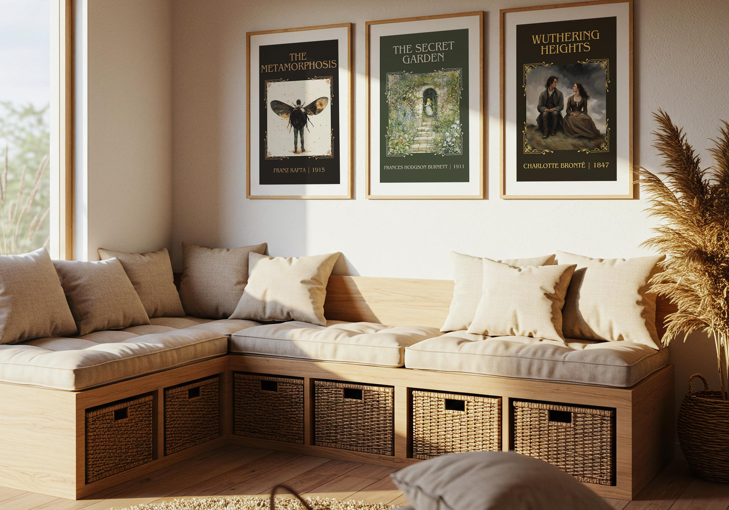 The Metamorphosis by Franz Kafta High Quality Poster Print. Fast, Free Delivery Wall Art. Author & Title Book/Novel Artwork. Minimalist Home
