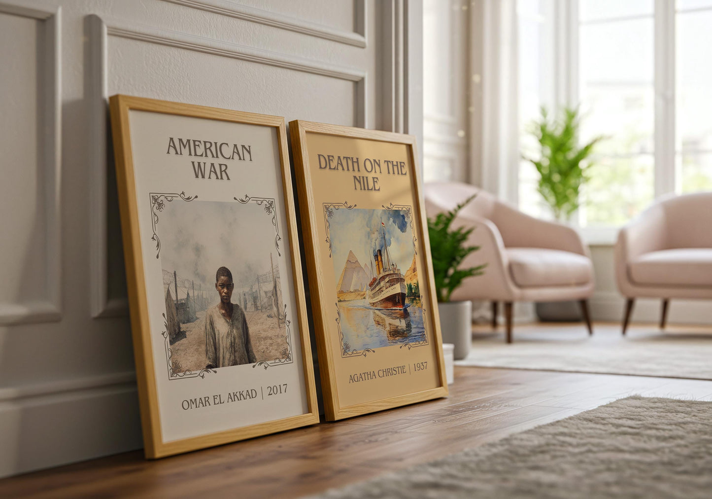 American War by Omar El Akkad Descriptive Poster Print.Free Delivery Wall Art Author&Blurb Book Artwork Novel Poster