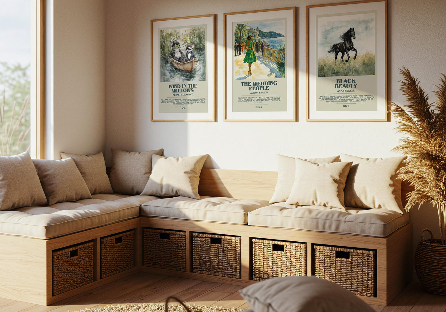 The Wedding People by Alison Espach Descriptive Poster Print. Free Delivery Wall Art Author & Blurb Book Artwork Novel Modern Gift