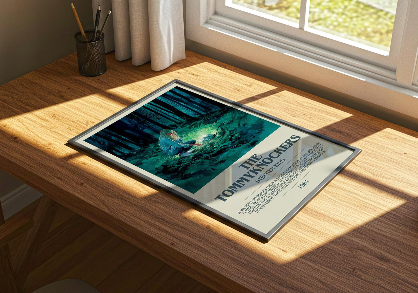 The Tommyknockers by Stephen King | Descriptive Book Poster | Modern