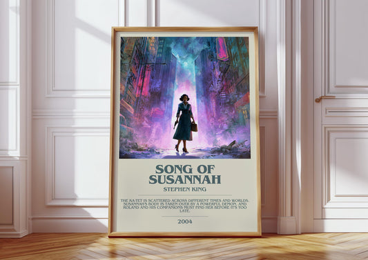 Songs Of Susannah by Stephen King | Descriptive Book Poster | Modern