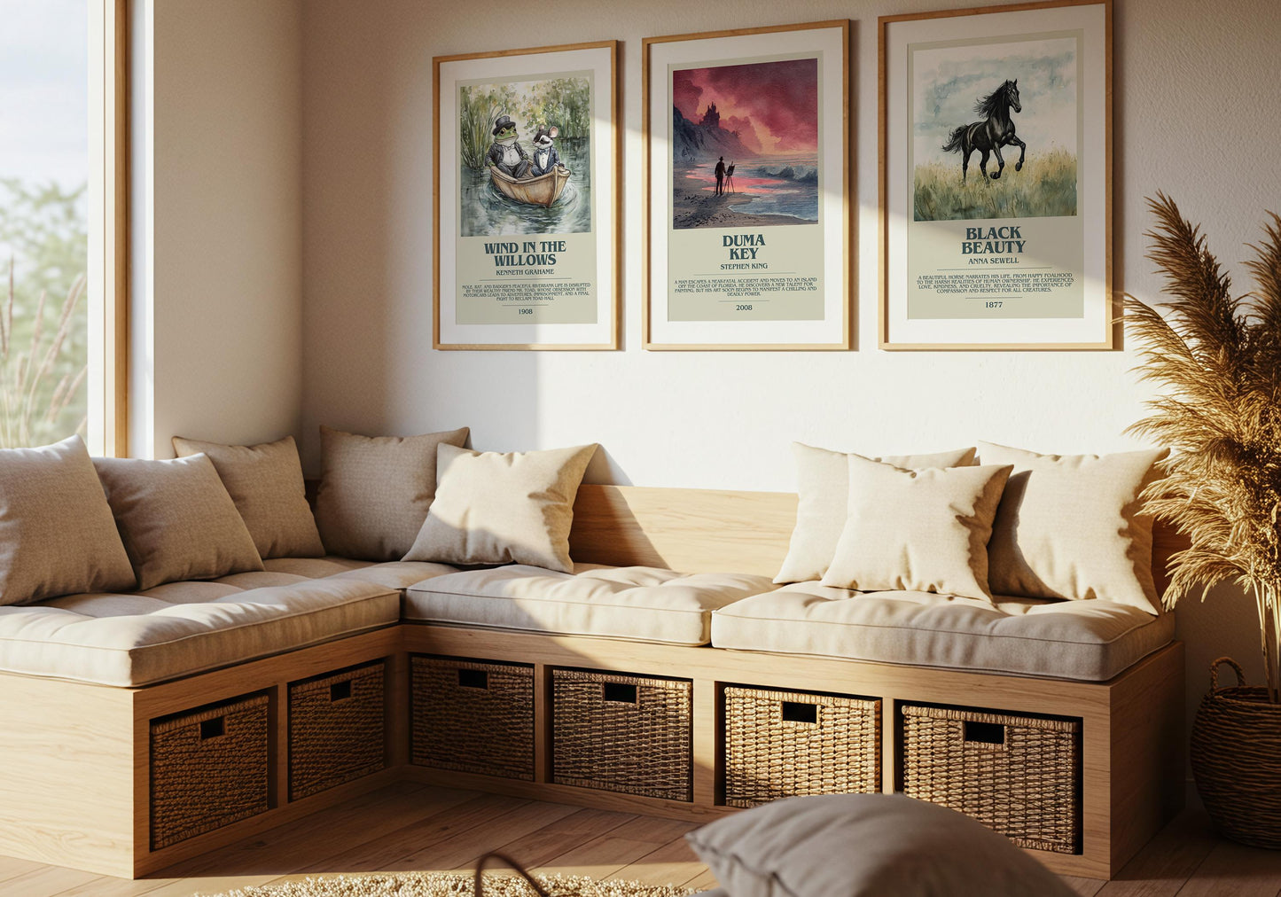 Duma Key by Stephen King | Descriptive Book Poster | Modern