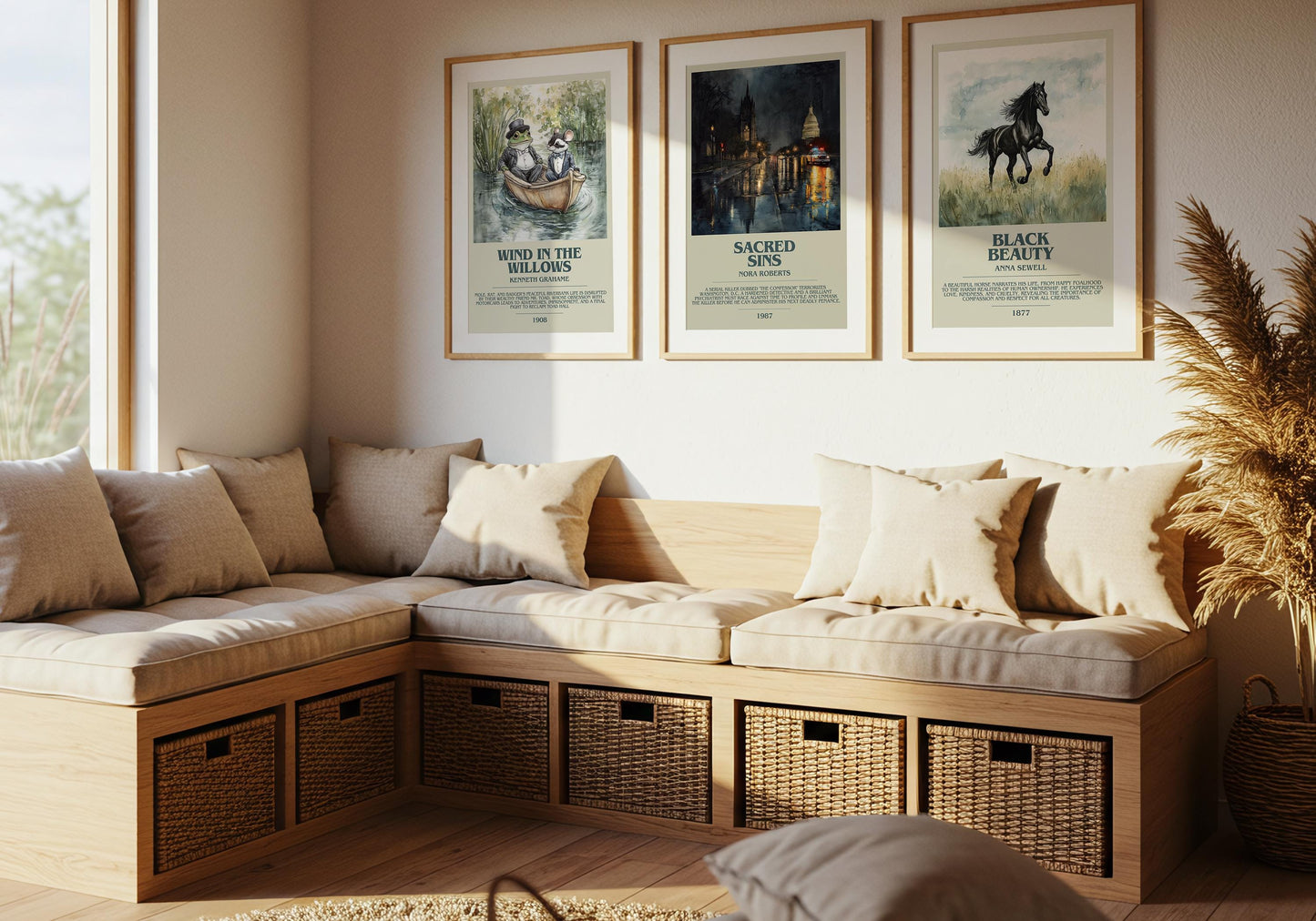 Sacred Sins by Nora Roberts | Descriptive Book Poster | Modern