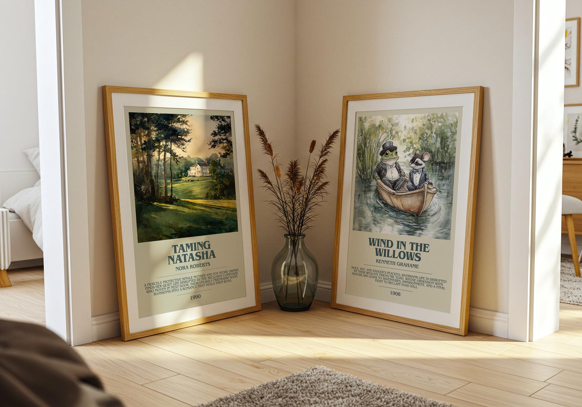 Taming Natasha by Nora Roberts | Descriptive Book Poster | Modern