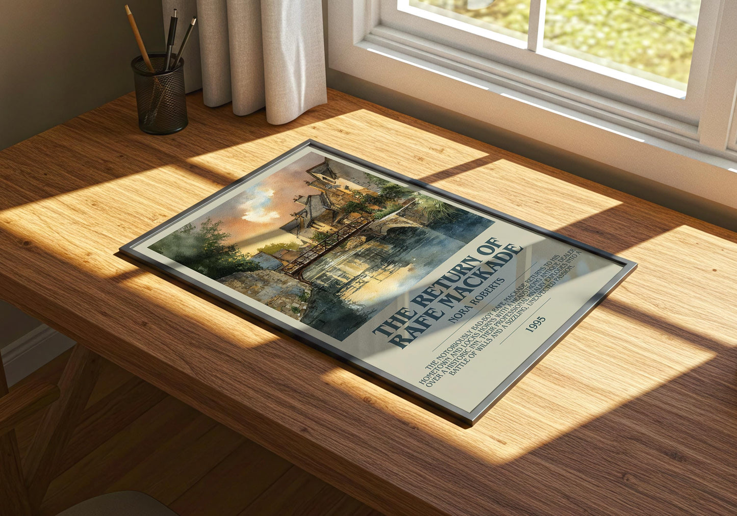 The Return Of Rafe Mackade by Nora Roberts | Descriptive Book Poster | Modern