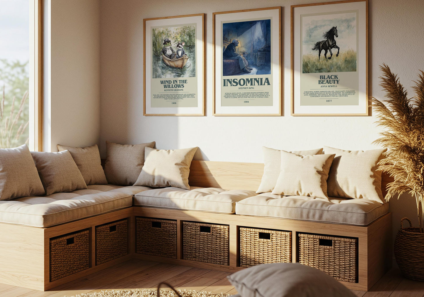 Insomnia by Stephen King | Descriptive Book Poster | Modern