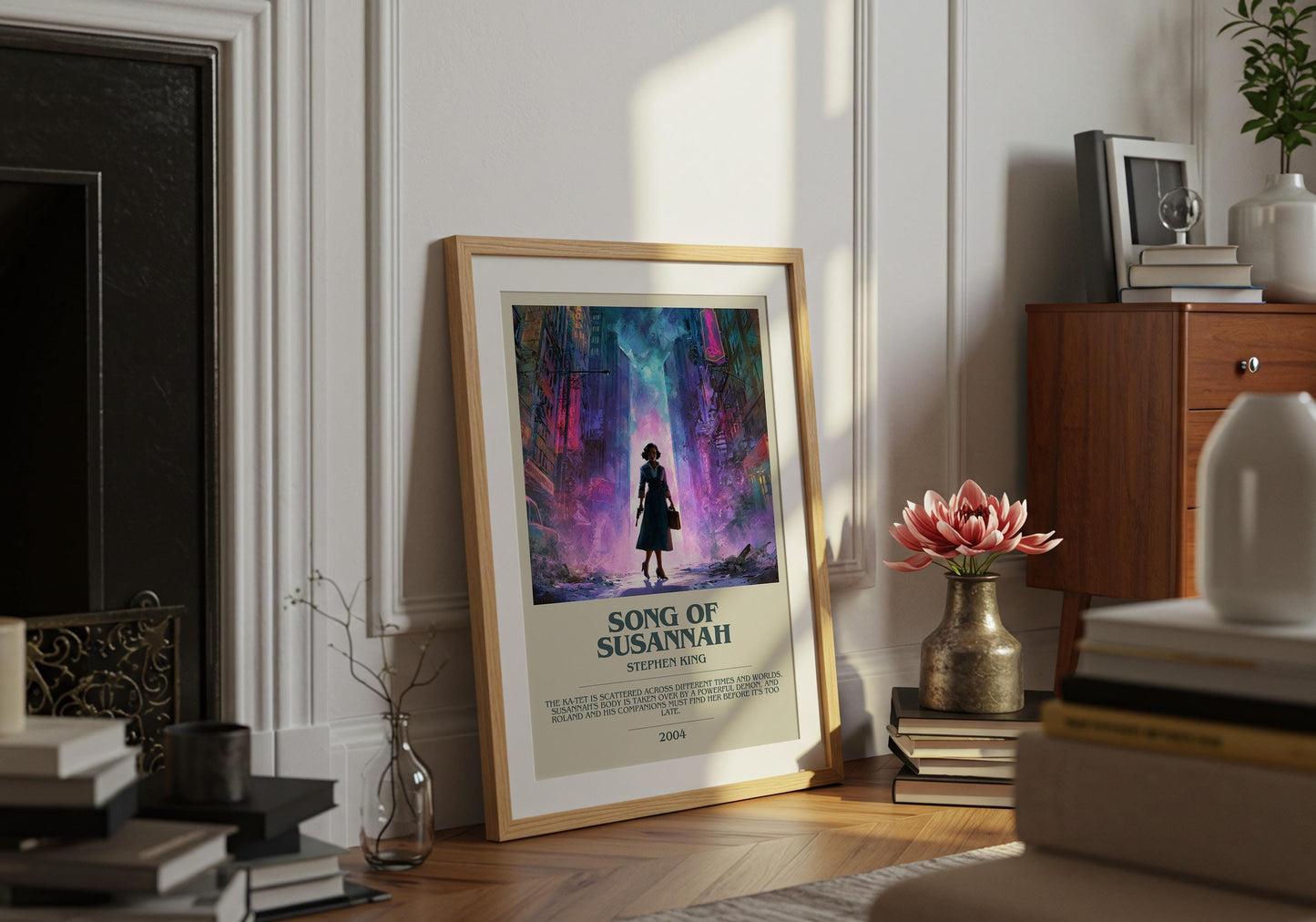 Songs Of Susannah by Stephen King | Descriptive Book Poster | Modern