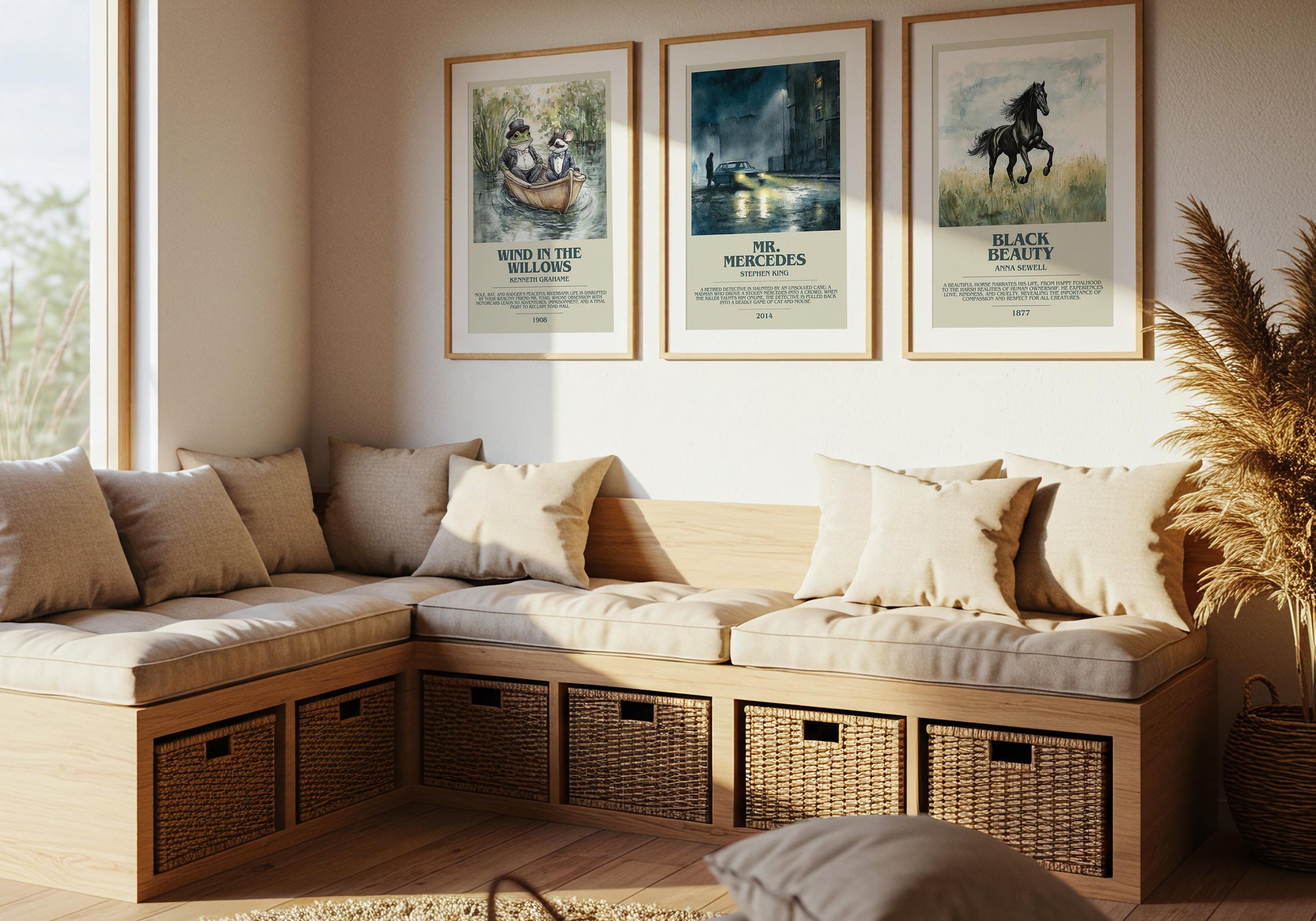 Mr. Mercedes by Stephen King | Descriptive Book Poster | Modern