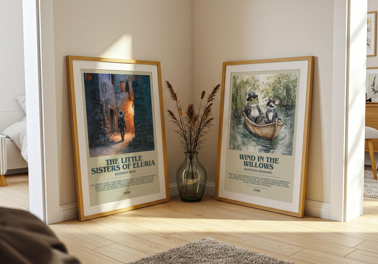 The Little Sisters Of Eluria by Stephen King | Descriptive Book Poster | Modern