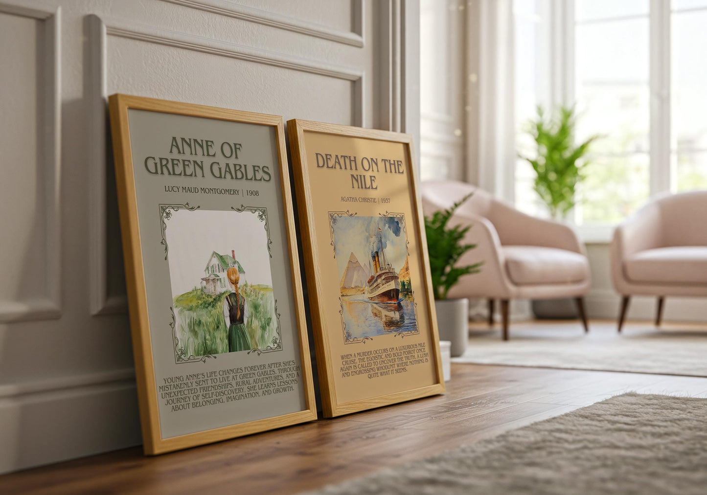 Anne Of Green Gables by Lucy Maud Montgomery | Descriptive Book Poster | Blurby