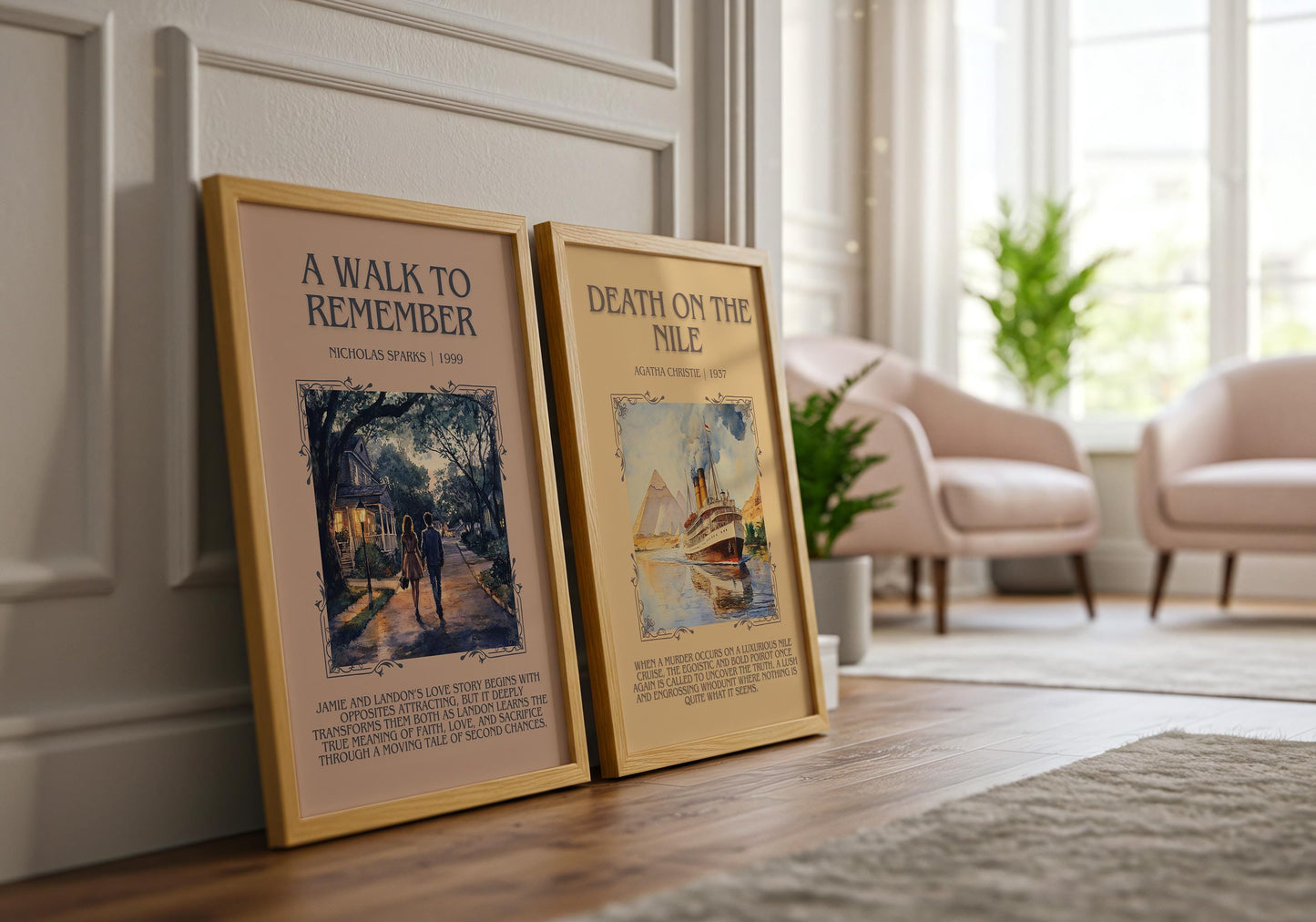 A Walk To Remember by Nicholas Sparks | Descriptive Book Poster | Blurby