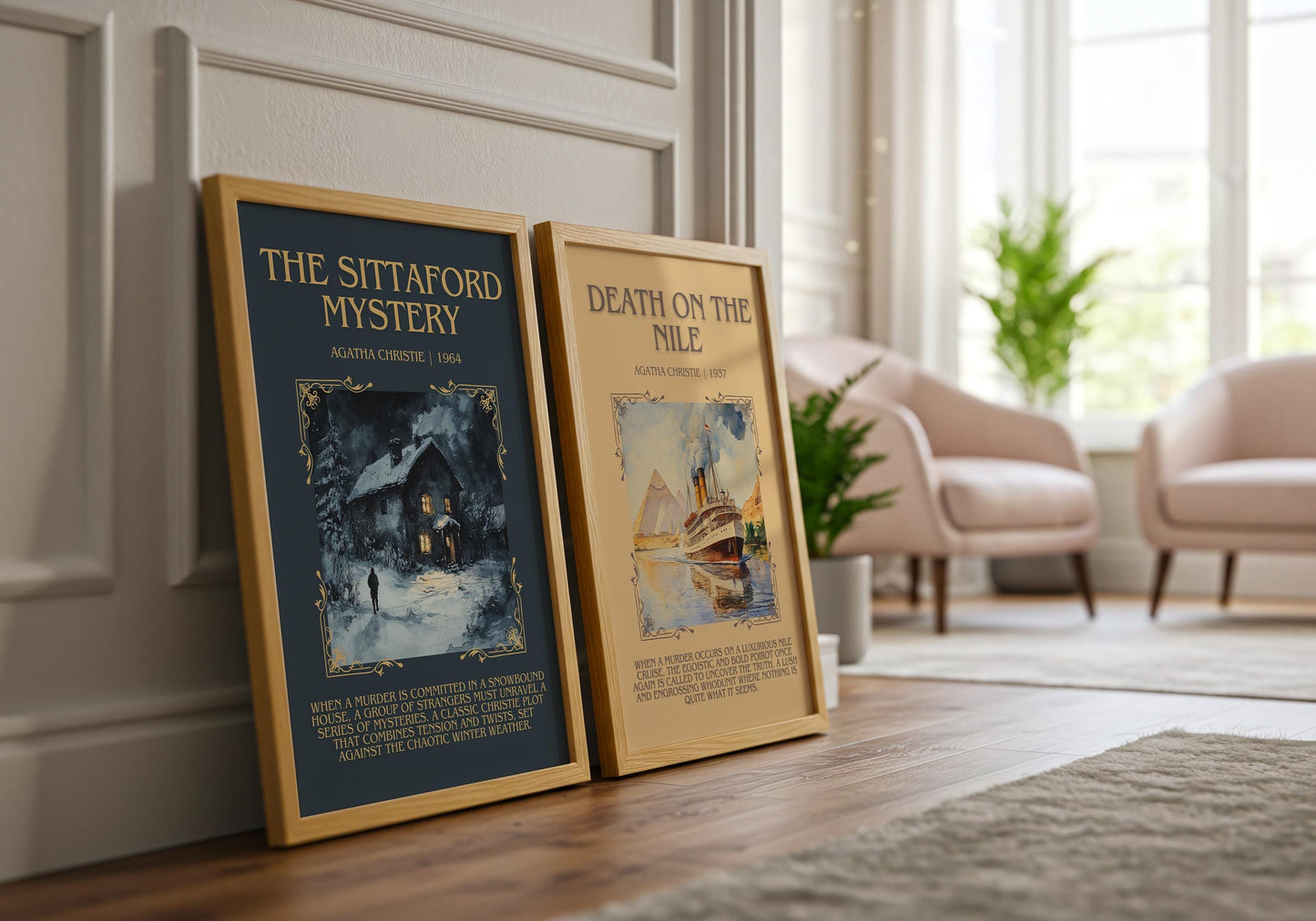 The Secret Of Chimneys by Agatha Christie | Descriptive Book Poster | Blurby