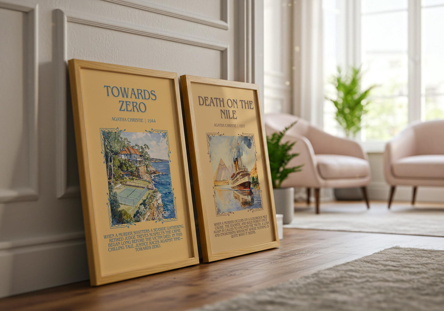 Towards Zero by Agatha Christie | Descriptive Book Poster | Blurby