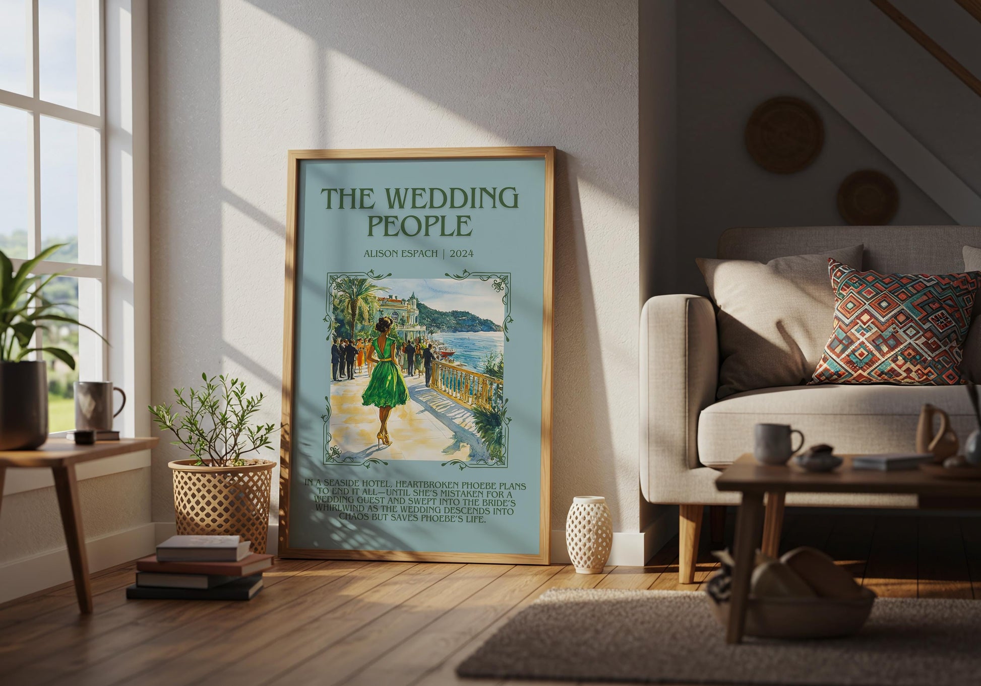 The Wedding People by Alison Espach | Descriptive Book Poster | Blurby