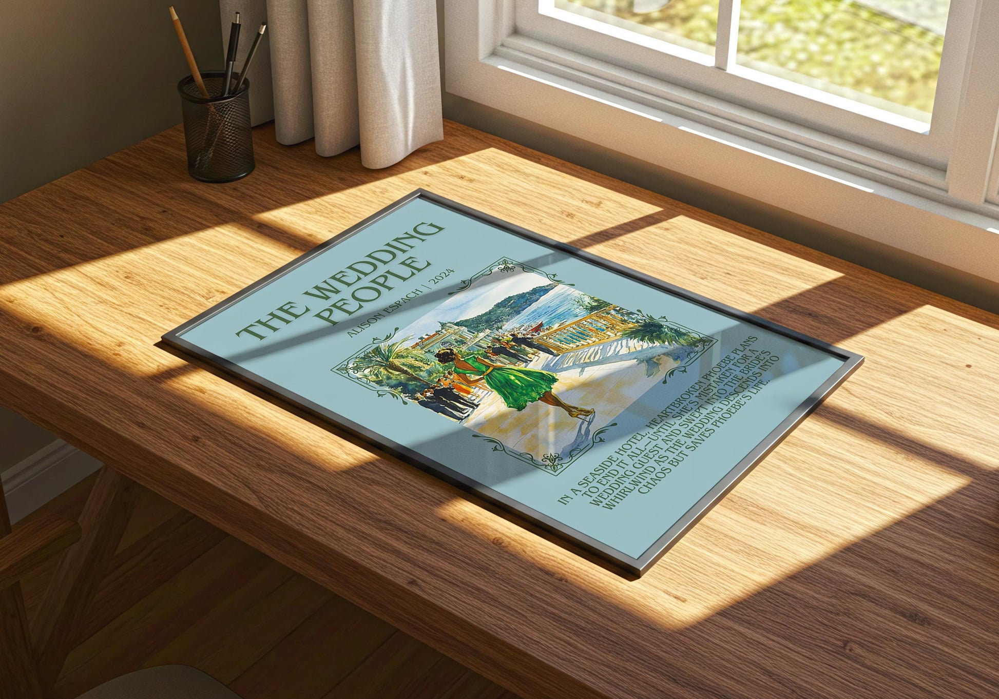 The Wedding People by Alison Espach | Descriptive Book Poster | Blurby