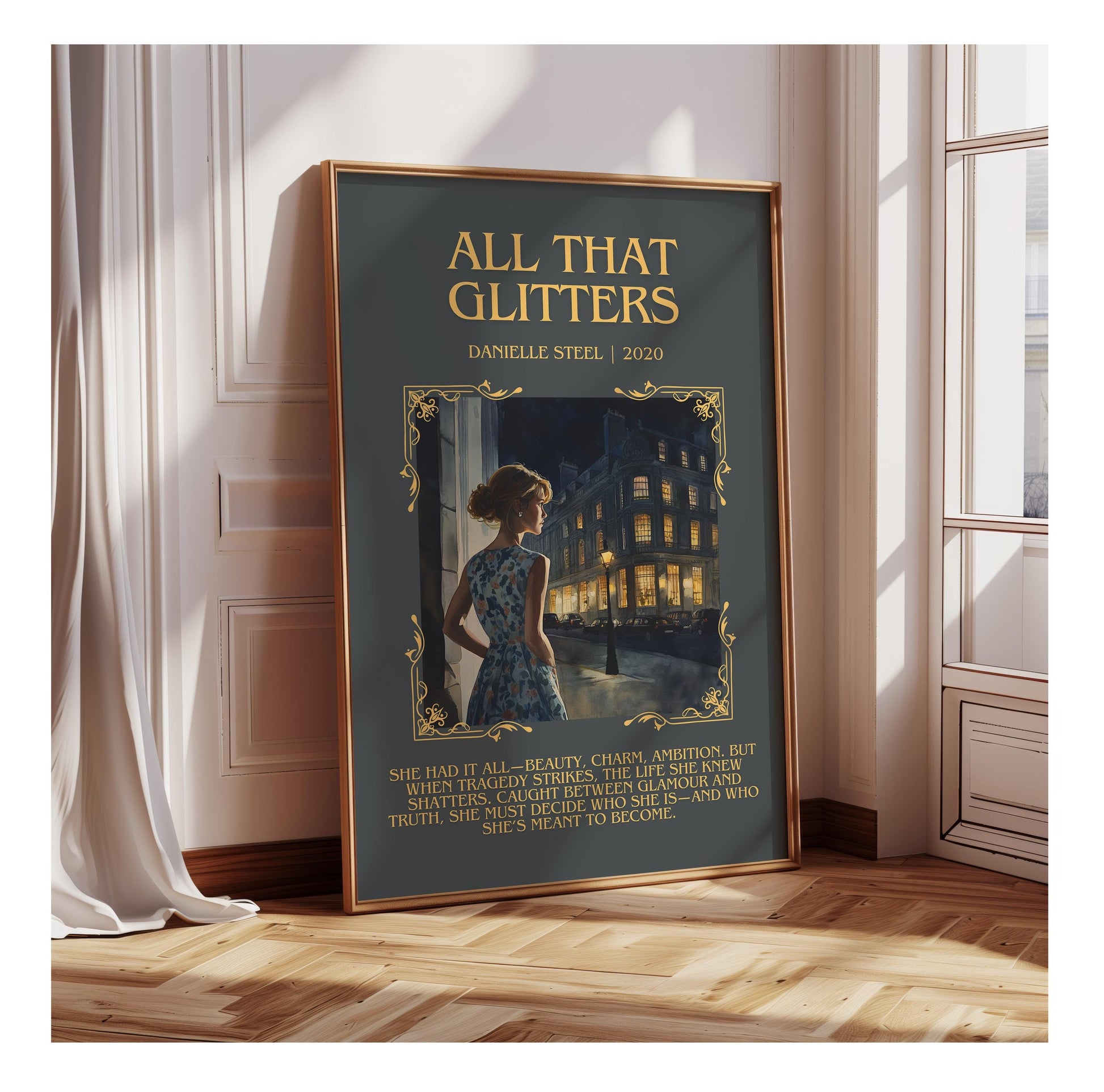 All That Glitters by Danielle Steel | Descriptive Book Poster | Blurby