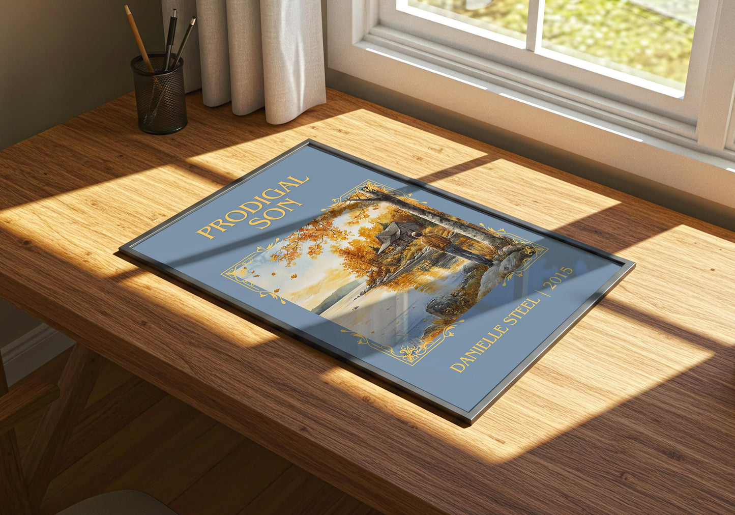 Prodigal Son by Danielle Steel | Descriptive Book Poster | Minimalist