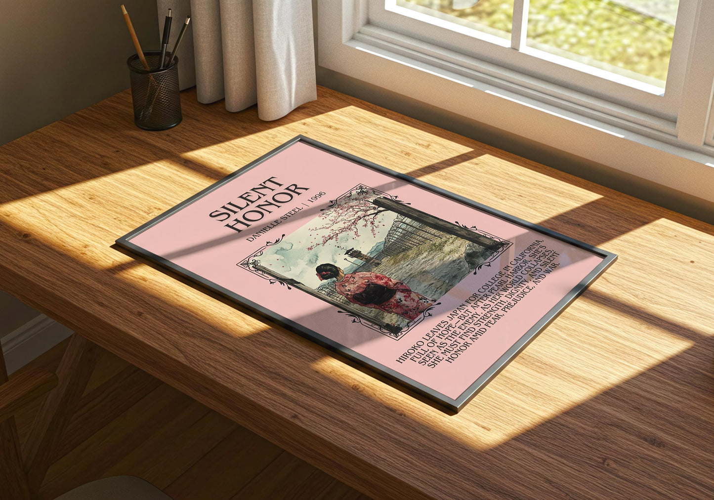 Silent Honor by Danielle Steel | Descriptive Book Poster | Blurby