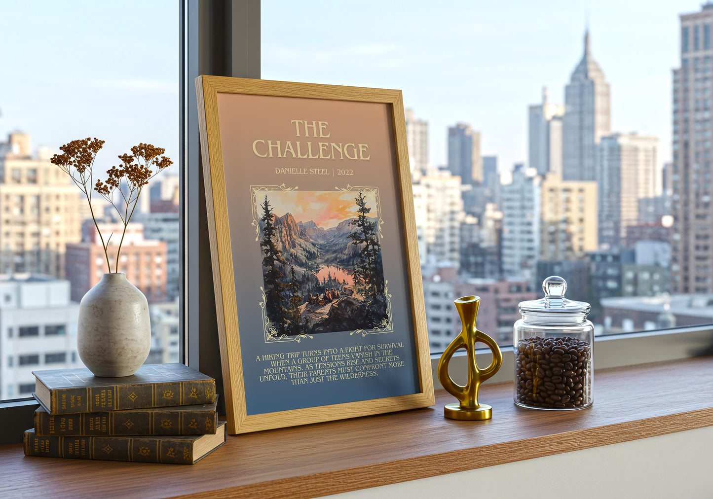 The Challenge by Danielle Steel | Descriptive Book Poster | Blurby