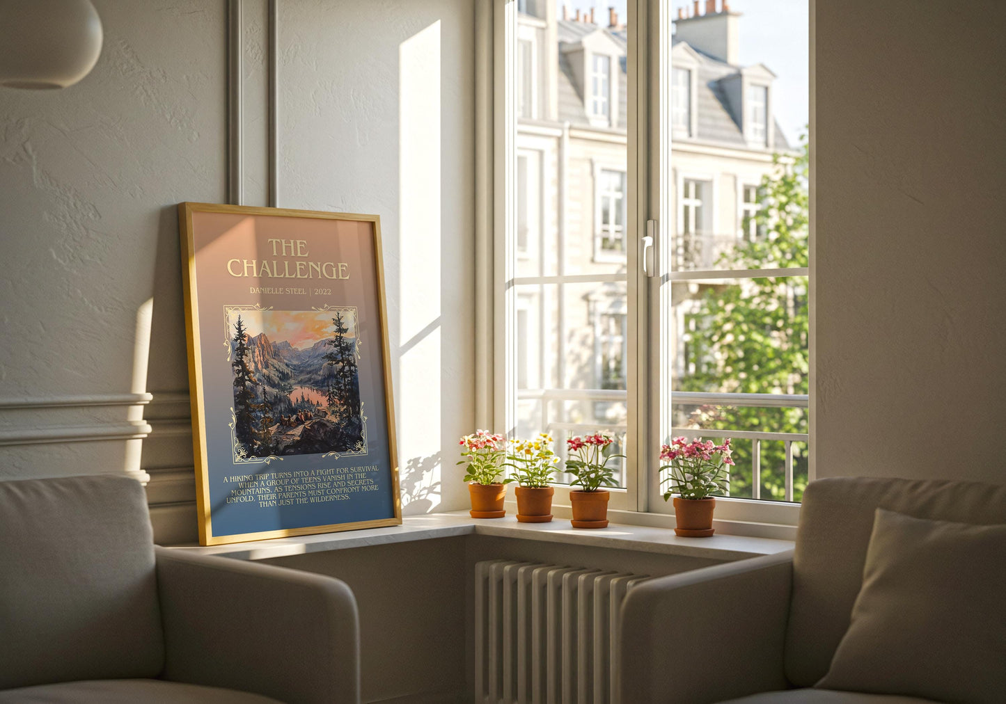 The Challenge by Danielle Steel | Descriptive Book Poster | Blurby