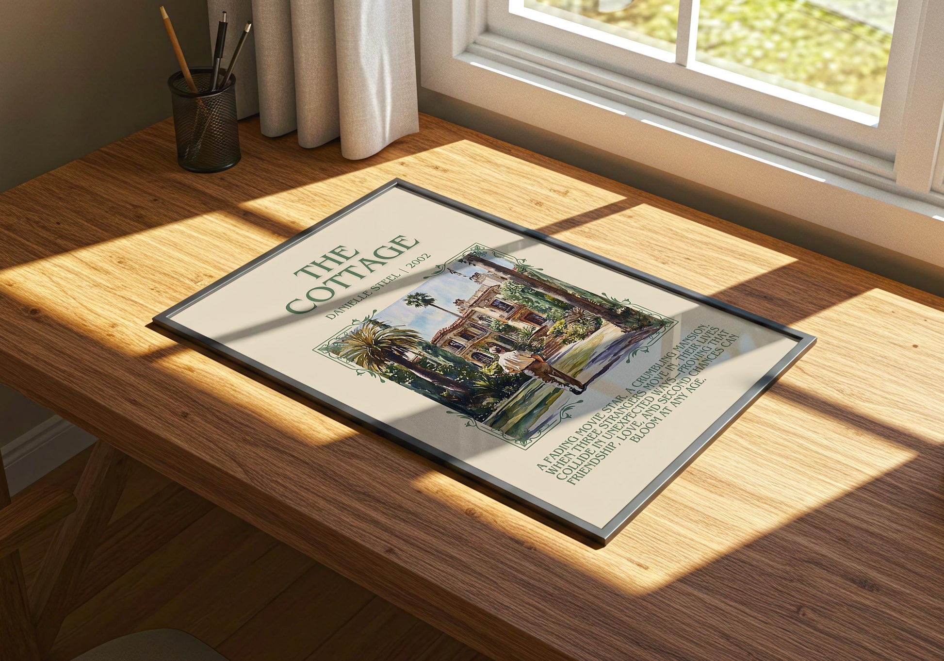 The Cottage by Danielle Steel | Descriptive Book Poster | Blurby