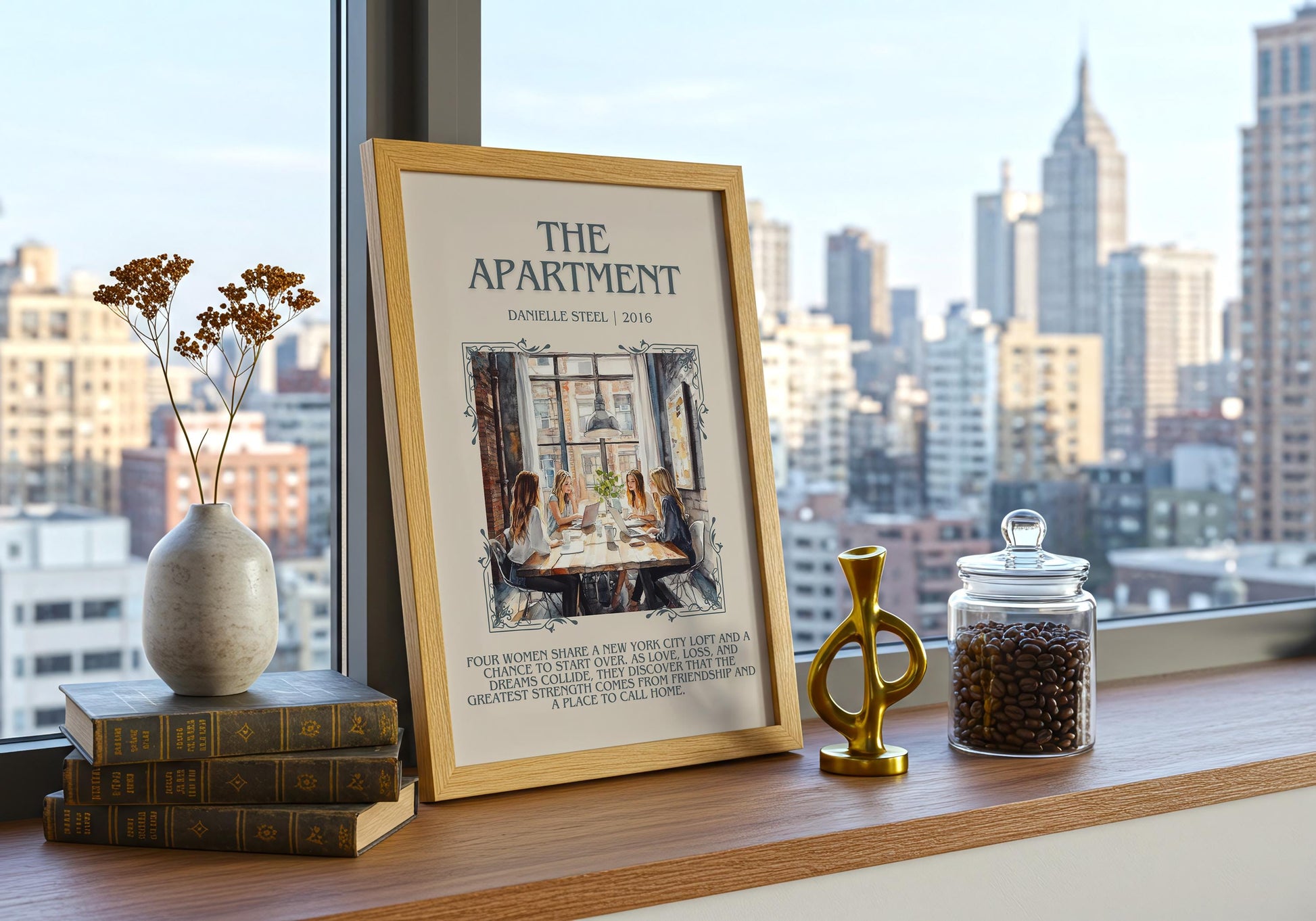 The Apartment by Danielle Steel | Descriptive Book Poster | Blurby