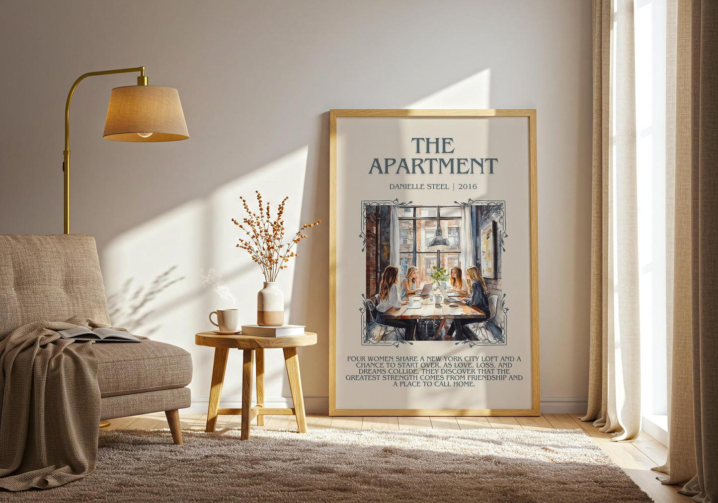 The Apartment by Danielle Steel | Descriptive Book Poster | Blurby