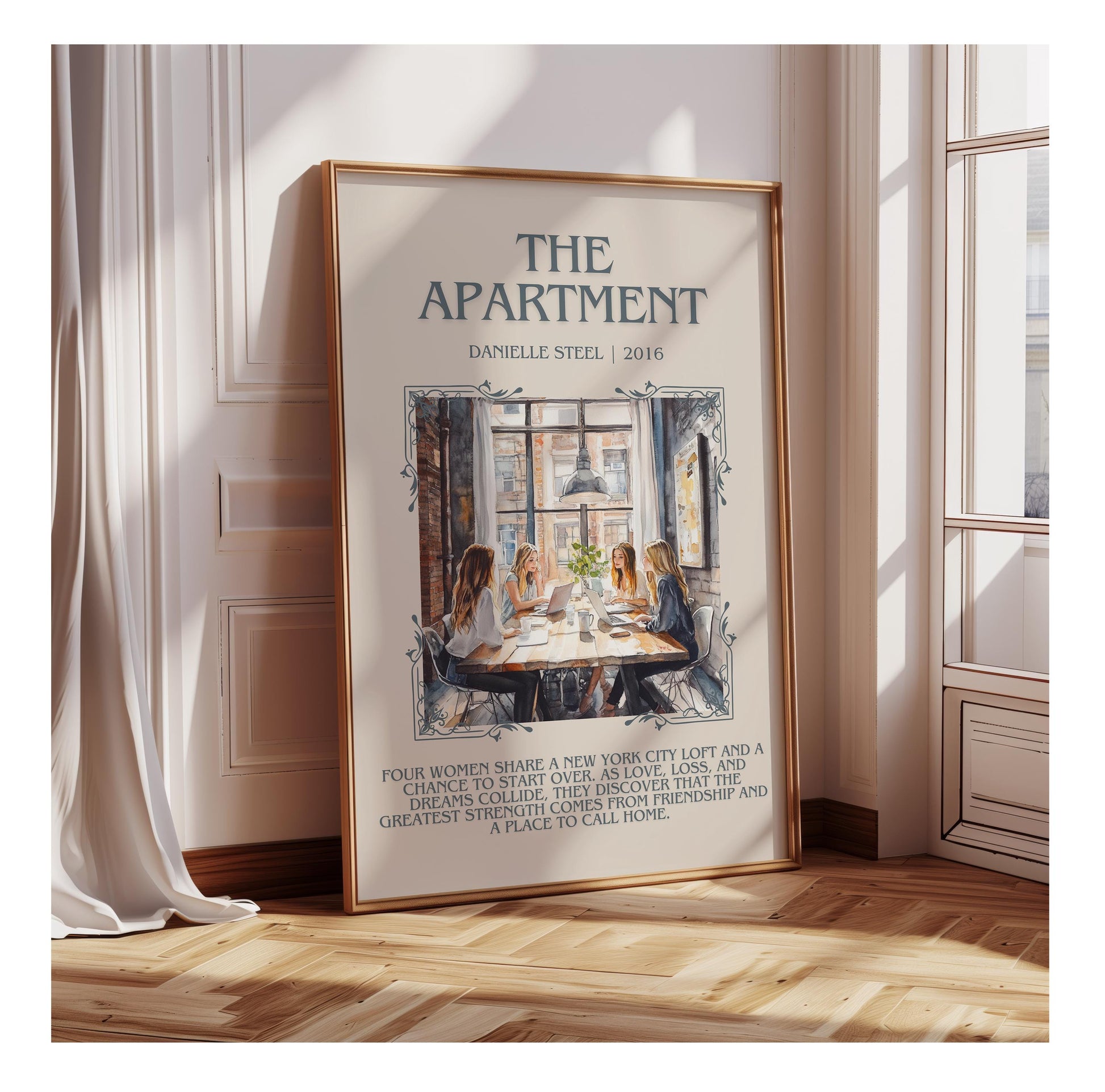 The Apartment by Danielle Steel | Descriptive Book Poster | Blurby