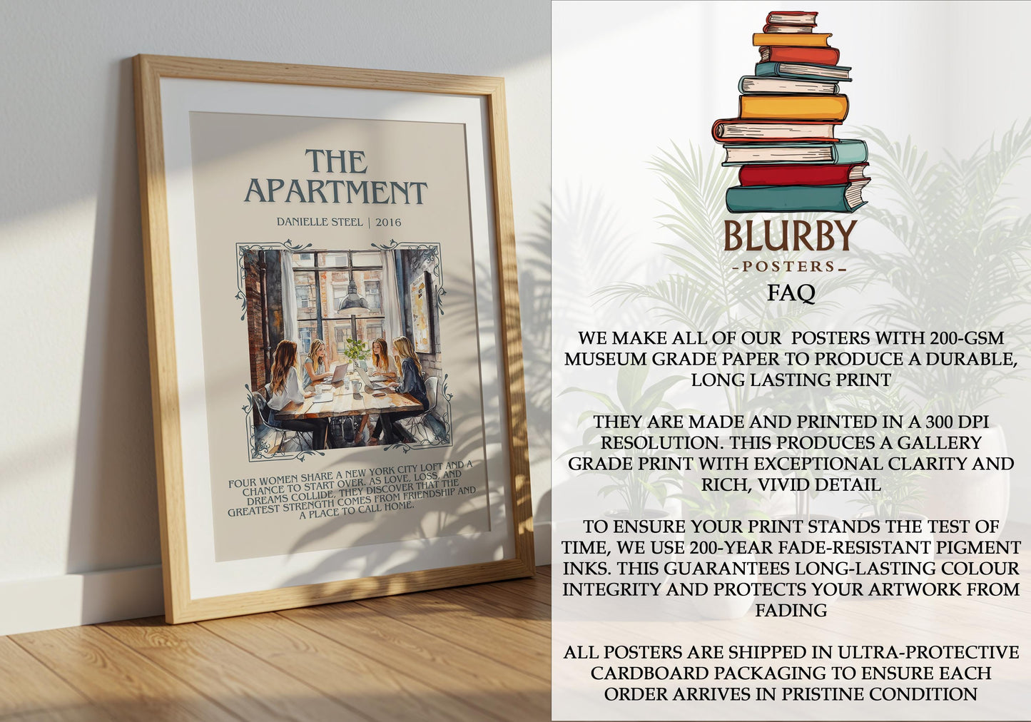 The Apartment by Danielle Steel | Descriptive Book Poster | Blurby