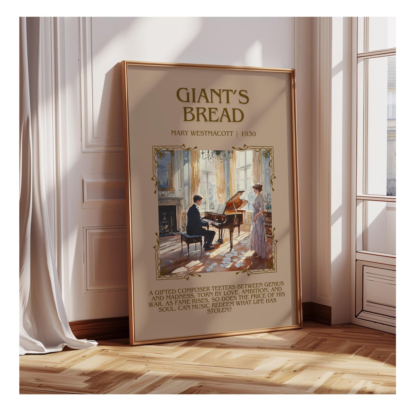 Giant's Bread by Mary Westmacott | Descriptive Book Poster | Blurby