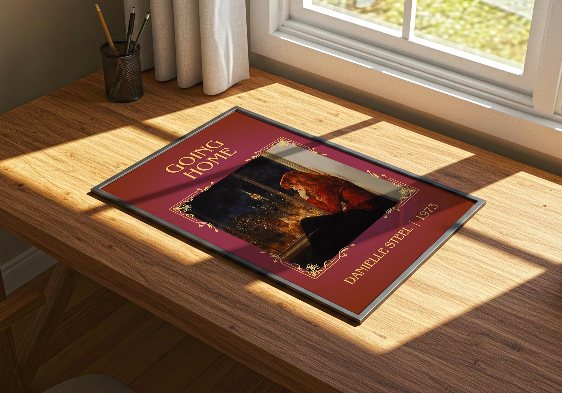 Going Home by Danielle Steel | Descriptive Book Poster | Minimalist