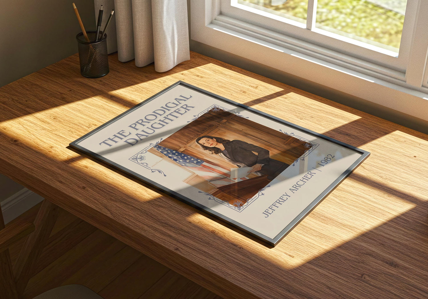 The Prodigal Daughter by Jeffrey Archer | Descriptive Book Poster | Minimalist