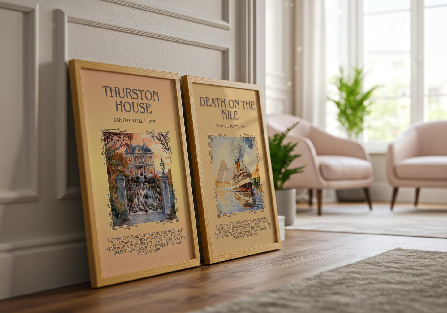 Thurston House by Danielle Steel | Descriptive Book Poster | Blurby