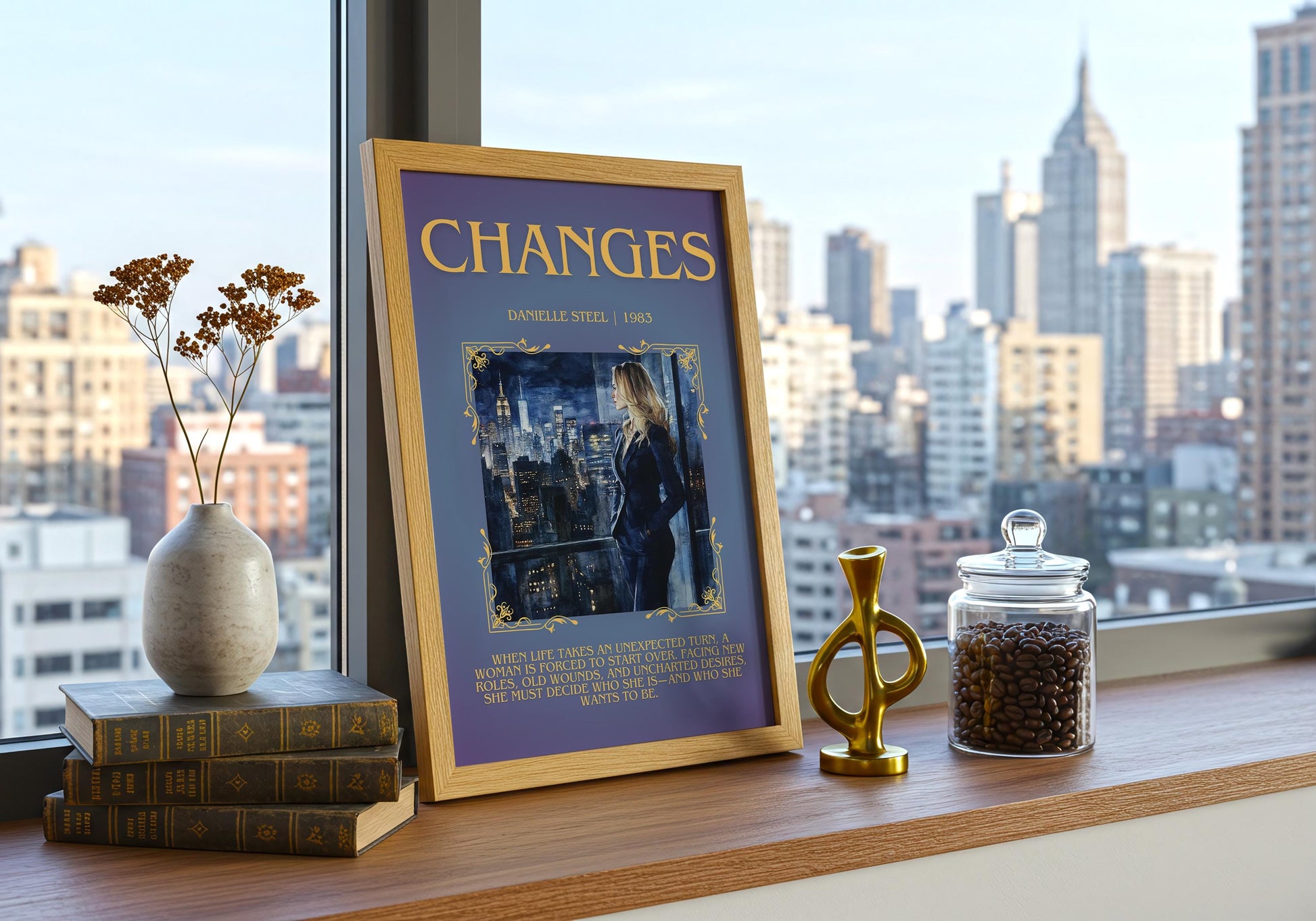 Changes by Danielle Steel | Descriptive Book Poster | Blurby
