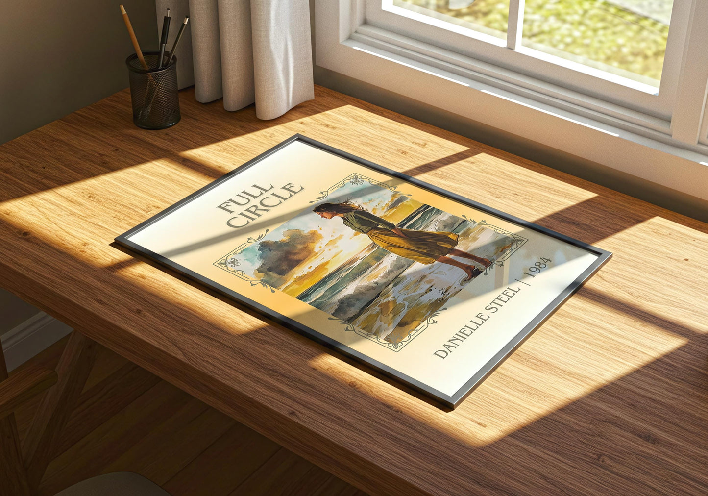 Full Circle by Danielle Steel | Descriptive Book Poster | Minimalist