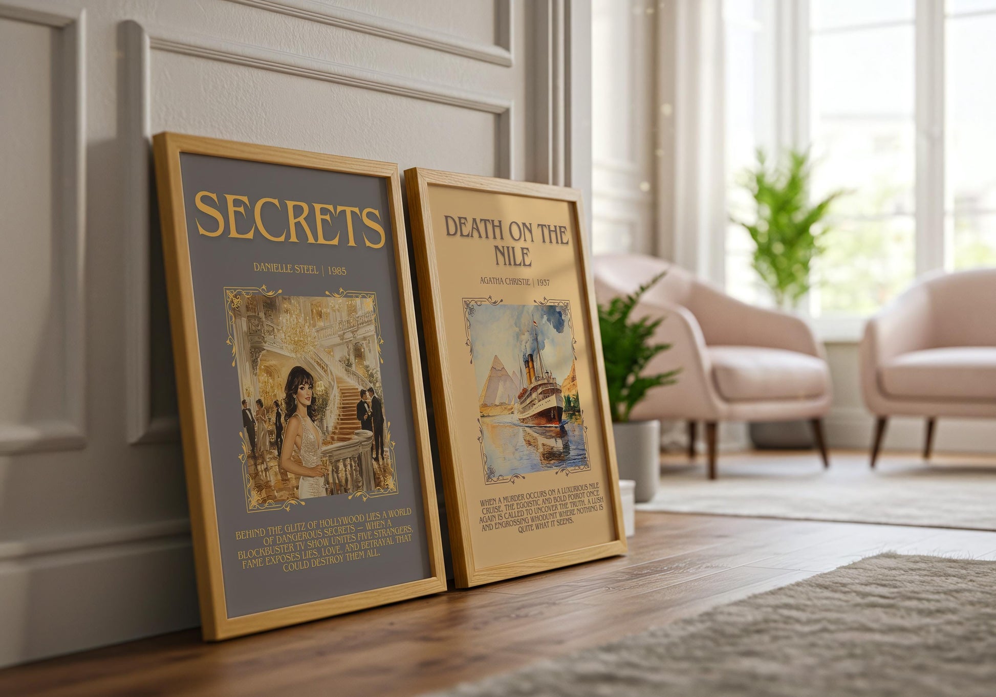 Secrets by Danielle Steel | Descriptive Book Poster | Blurby