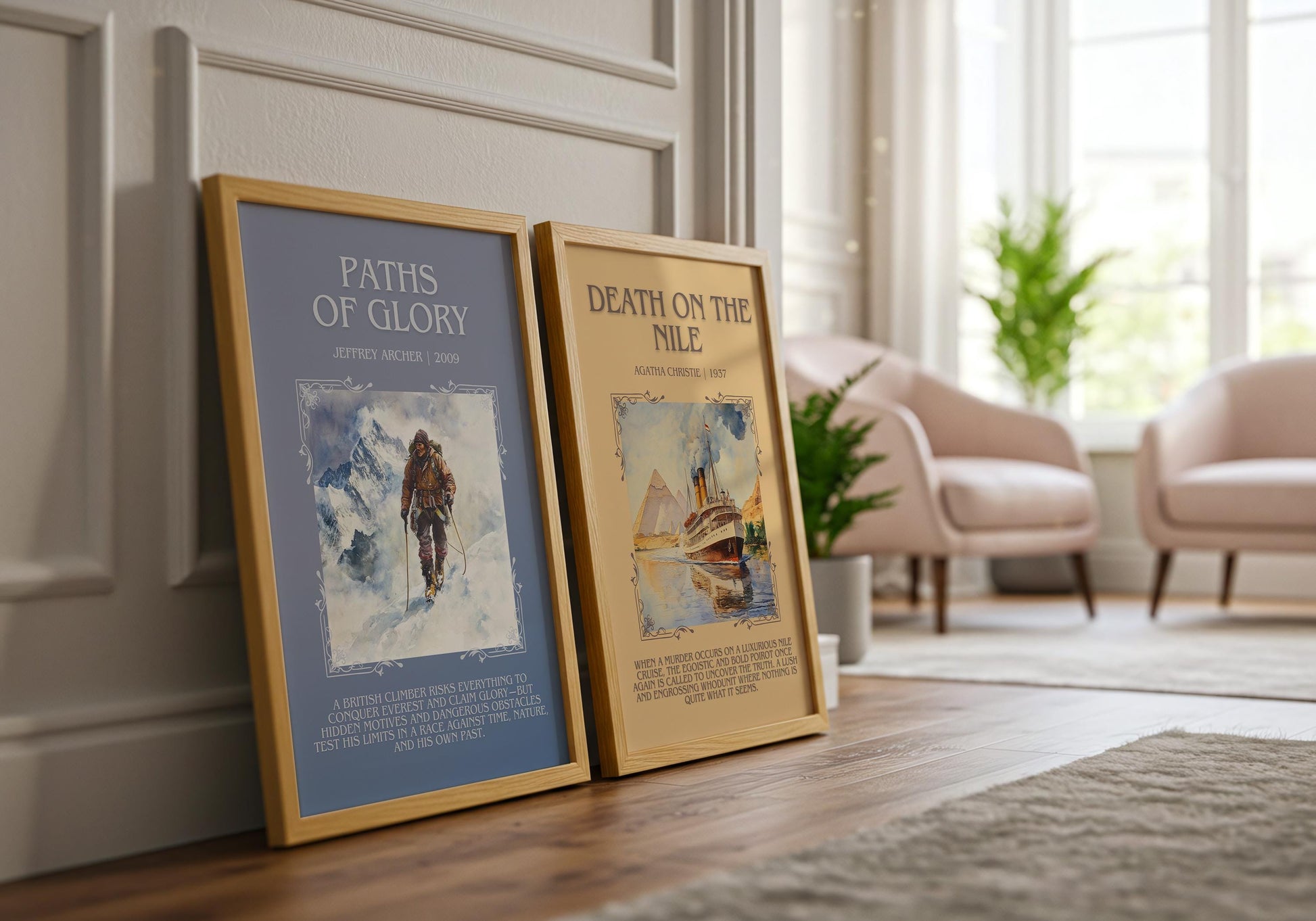 Paths Of Glory by Jeffrey Archer | Descriptive Book Poster | Blurby