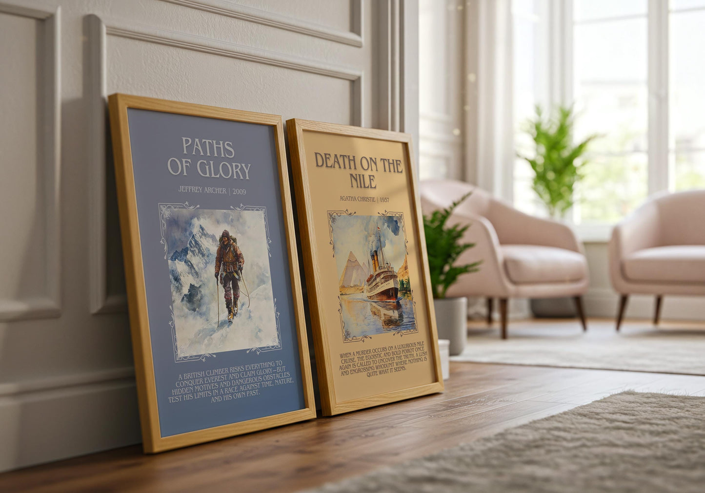 Paths Of Glory by Jeffrey Archer | Descriptive Book Poster | Blurby