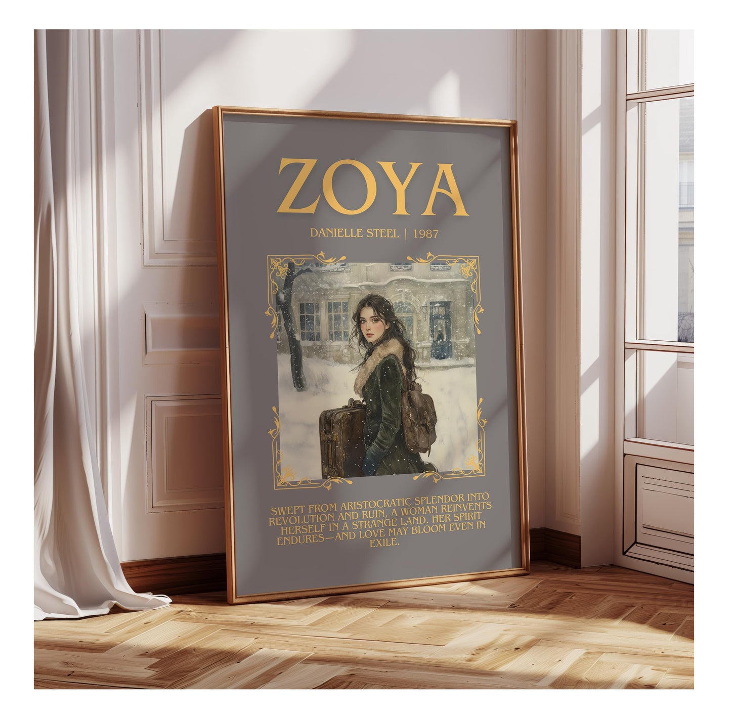 Zoya by Danielle Steel | Descriptive Book Poster | Blurby