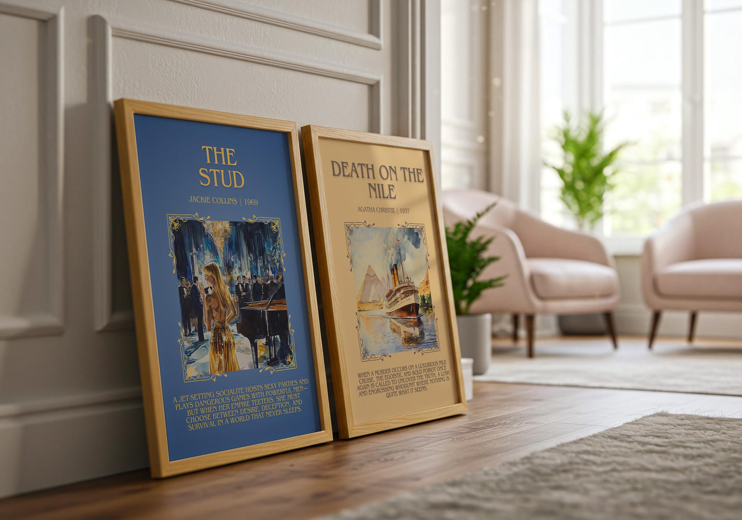 The Stud by Jackie Collins | Descriptive Book Poster | Blurby