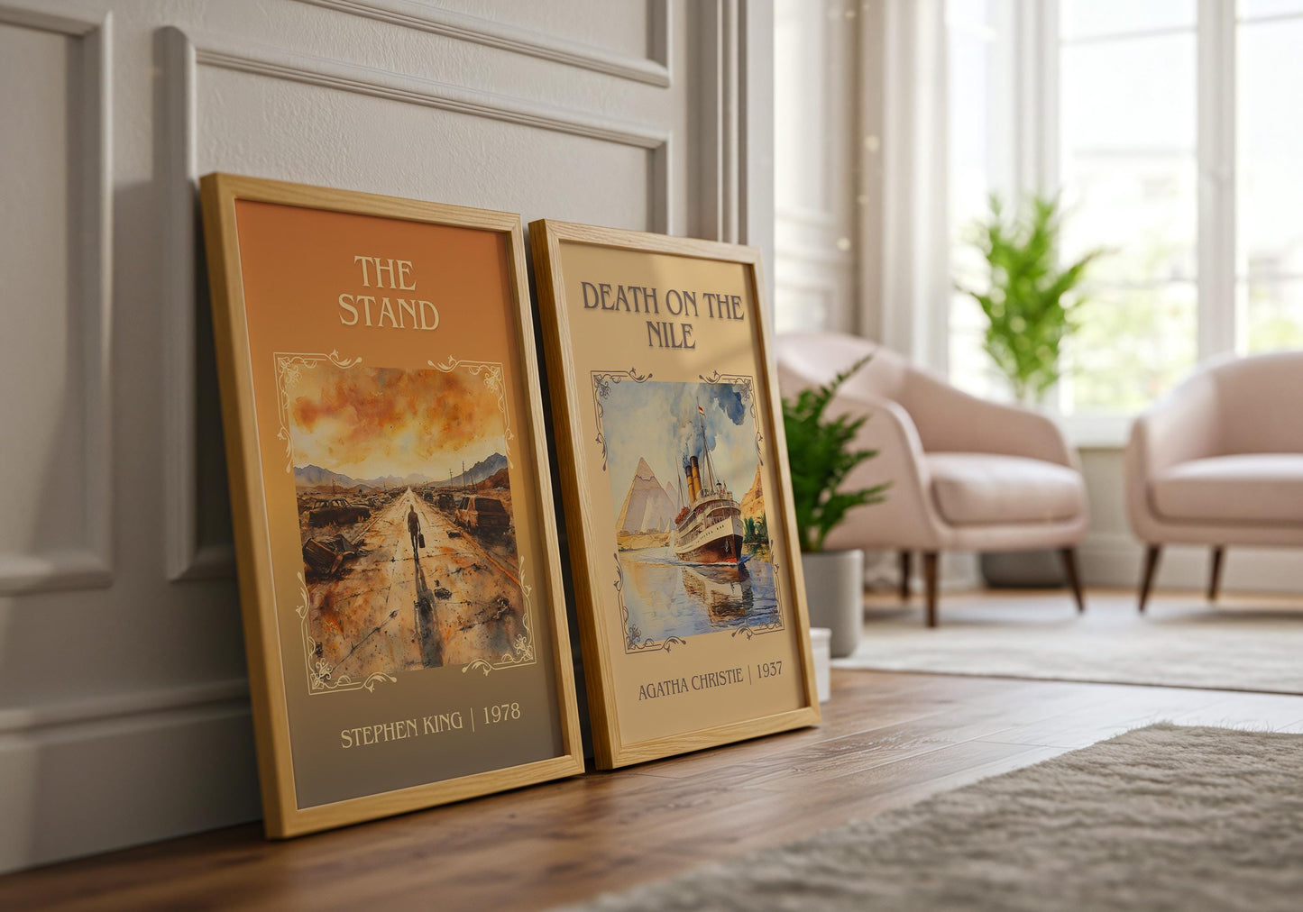 The Stand by Stephen King | Descriptive Book Poster | Minimalist