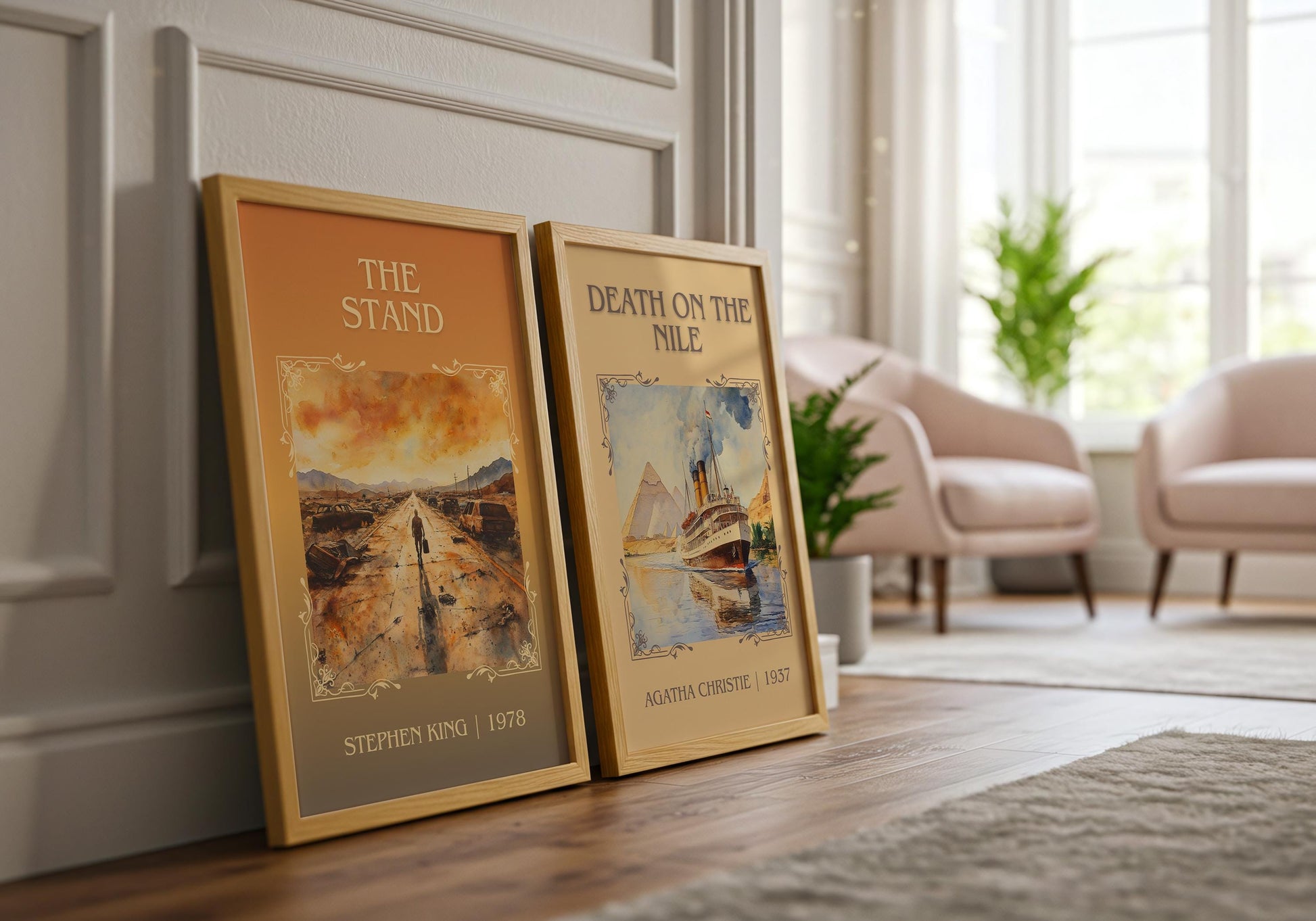 The Stand by Stephen King | Descriptive Book Poster | Minimalist