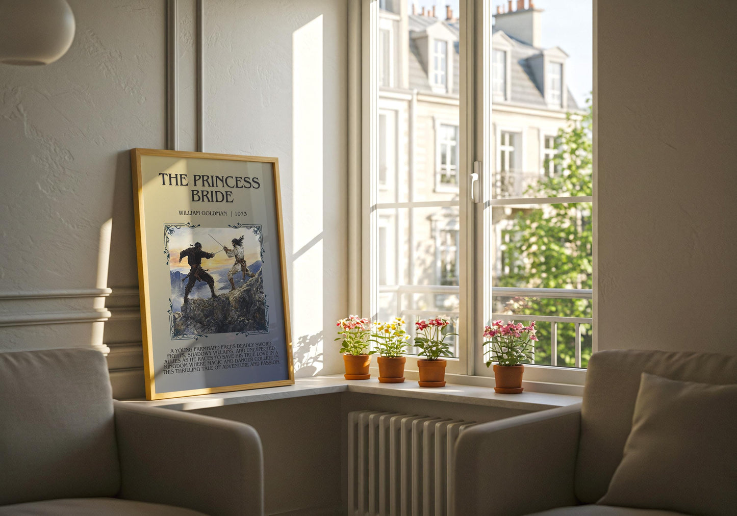 The Princess Bride by William Goldman | Descriptive Book Poster | Blurby