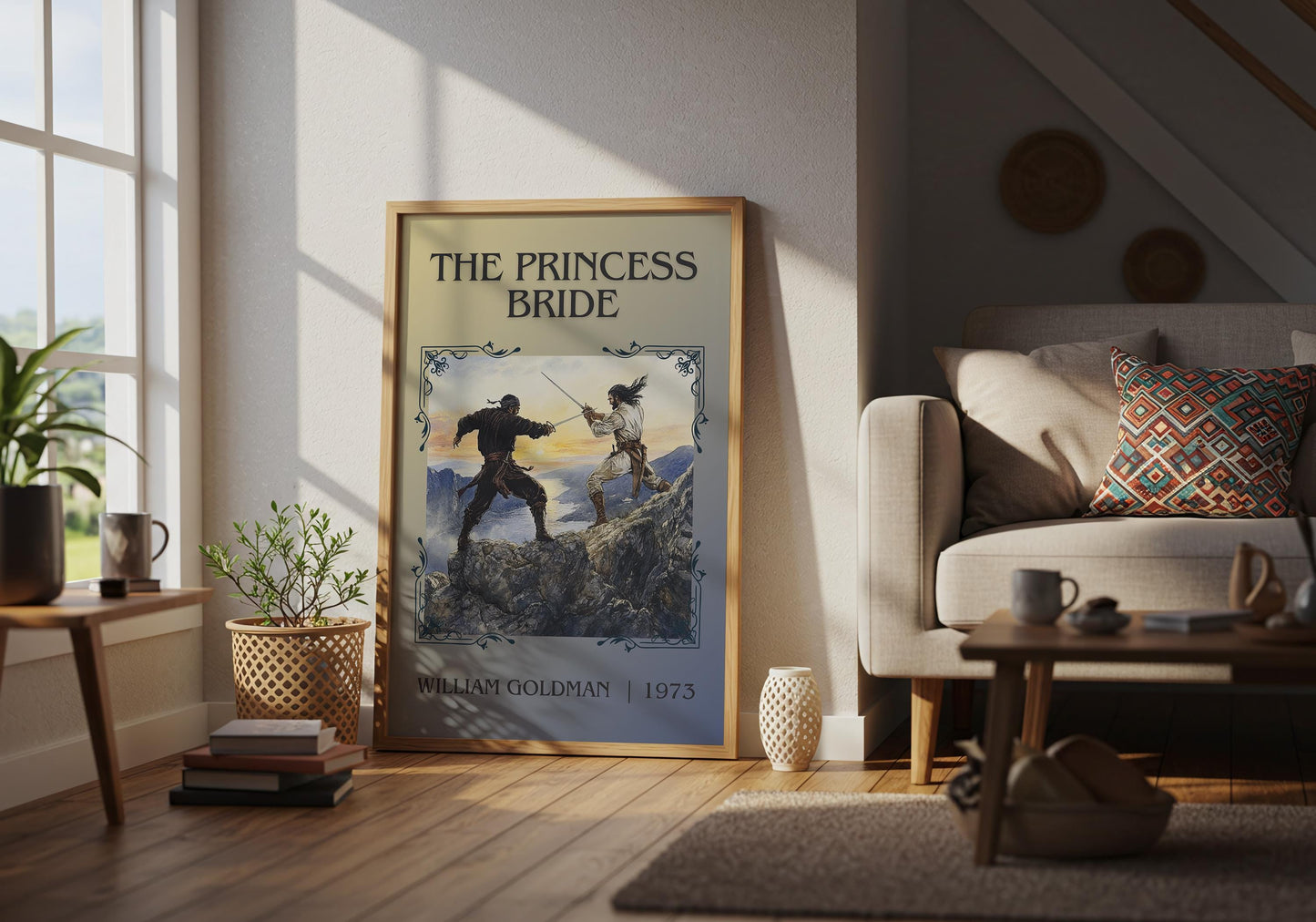 The Princess Bride by William Goldman | Descriptive Book Poster | Minimalist