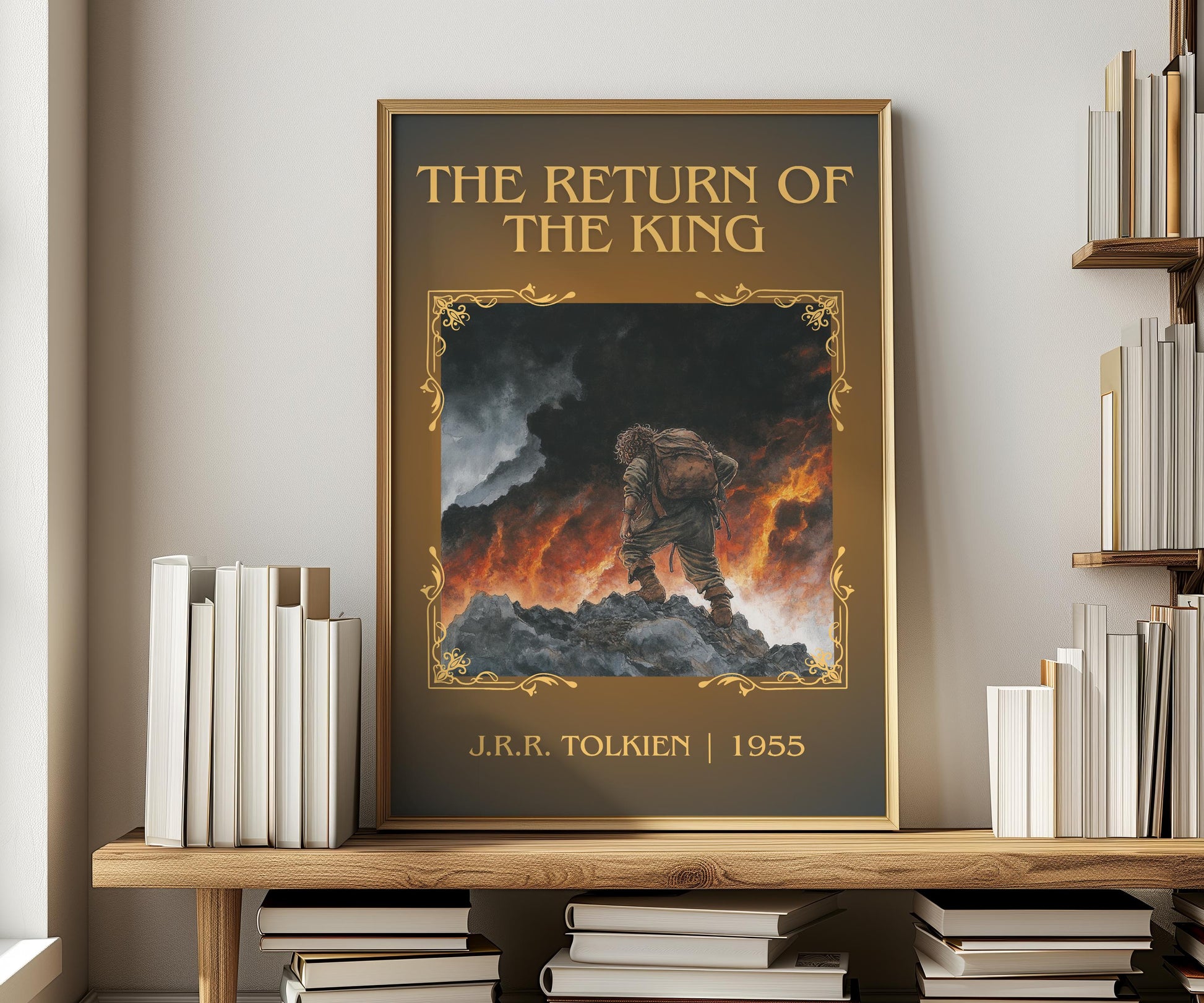 The Return Of The King | Descriptive Book Poster | Minimalist