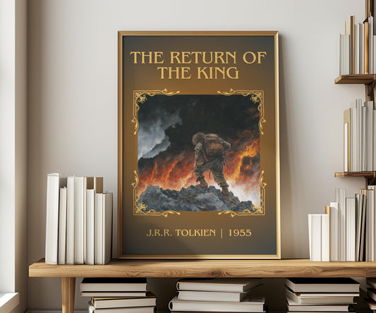 The Return Of The King | Descriptive Book Poster | Minimalist